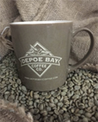 16oz Brown Coffee Mug