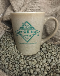 12oz Tan Coffee Mug